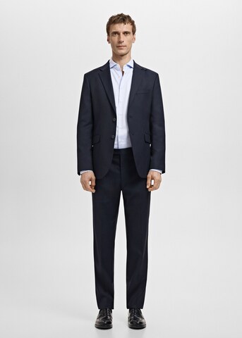 MANGO MAN Regular Fit Hemd 'Masnoub' in Blau