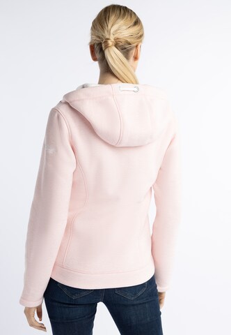 Veste en polaire Schmuddelwedda en rose