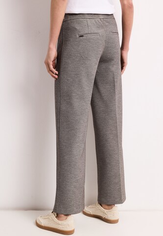 STREET ONE Wide Leg Hose in Braun