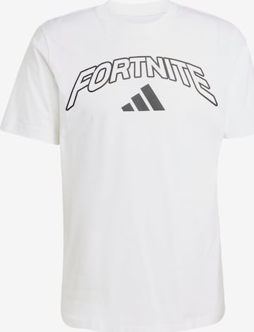 ADIDAS SPORTSWEAR - Camiseta funcional 'Adidas X Fortnite' en blanco: frente