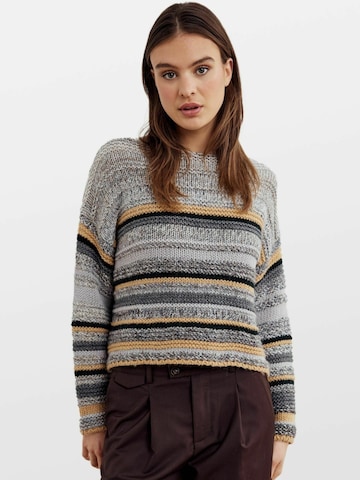 Pull-over ' Leah ' Noella en gris : devant