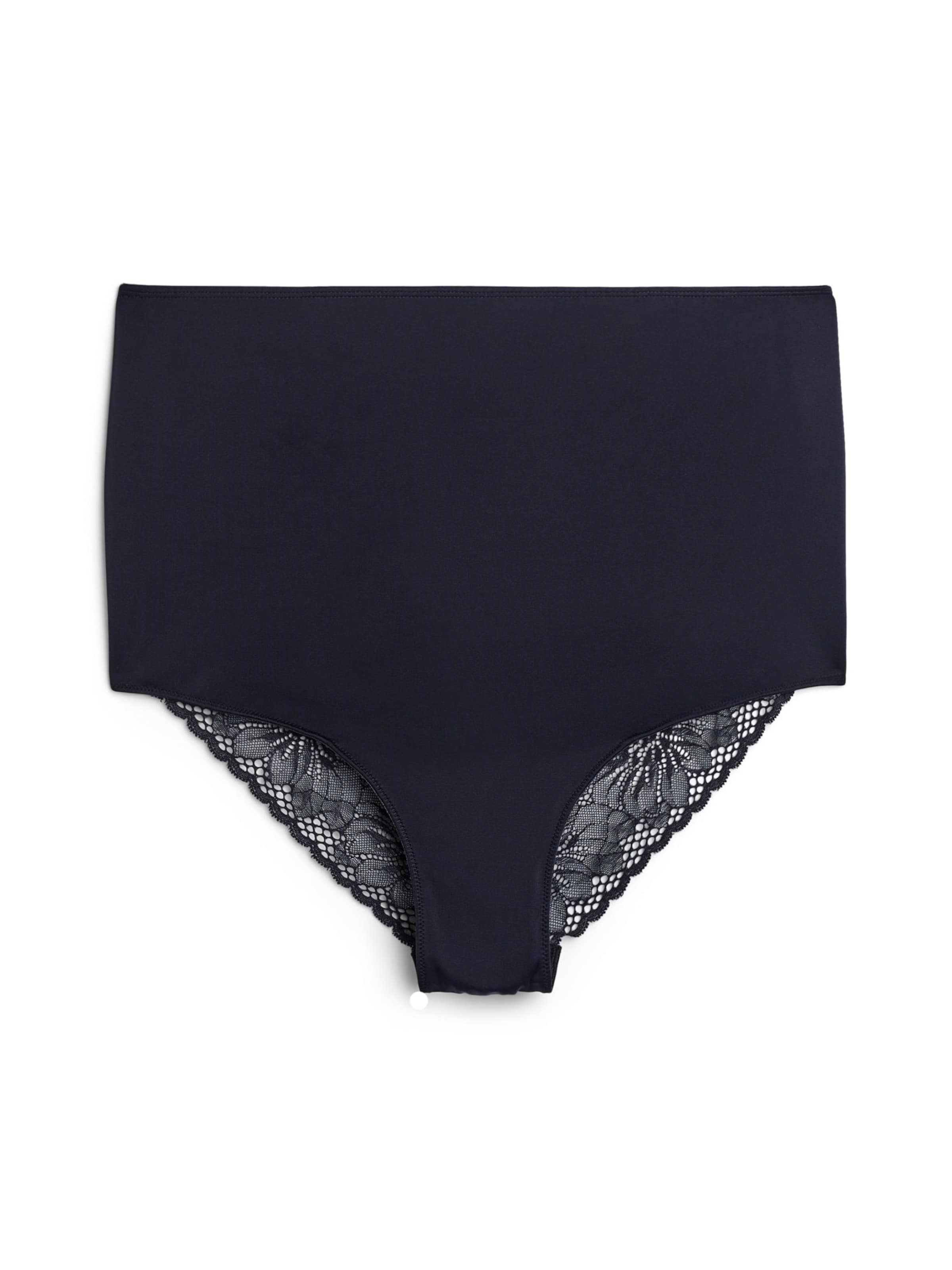 Devoted by Zizzi Panty 'LNOA' in Black: front