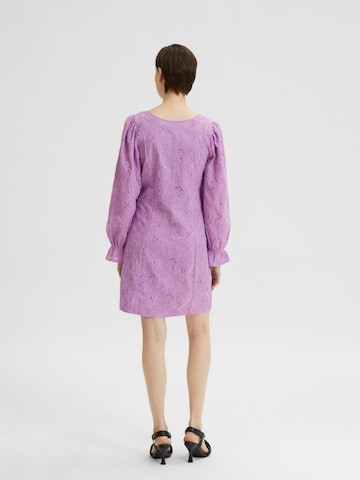 SELECTED FEMME Dress 'Nally' in Purple