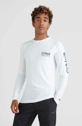 O'NEILL Λειτουργικό μπλουζάκι 'Cali' σε λευκό: μπροστά