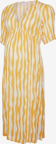 MAMALICIOUS - Vestido 'POLLY' em amarelo: frente