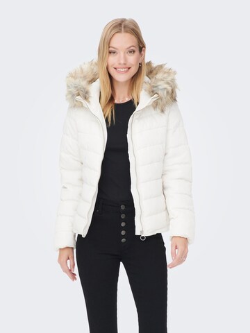 ONLY - Chaqueta de invierno en blanco: frente