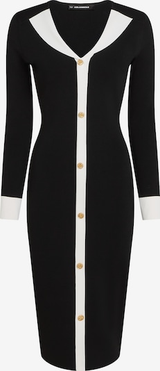 Karl Lagerfeld Haljina u crna / bijela, Pregled proizvoda