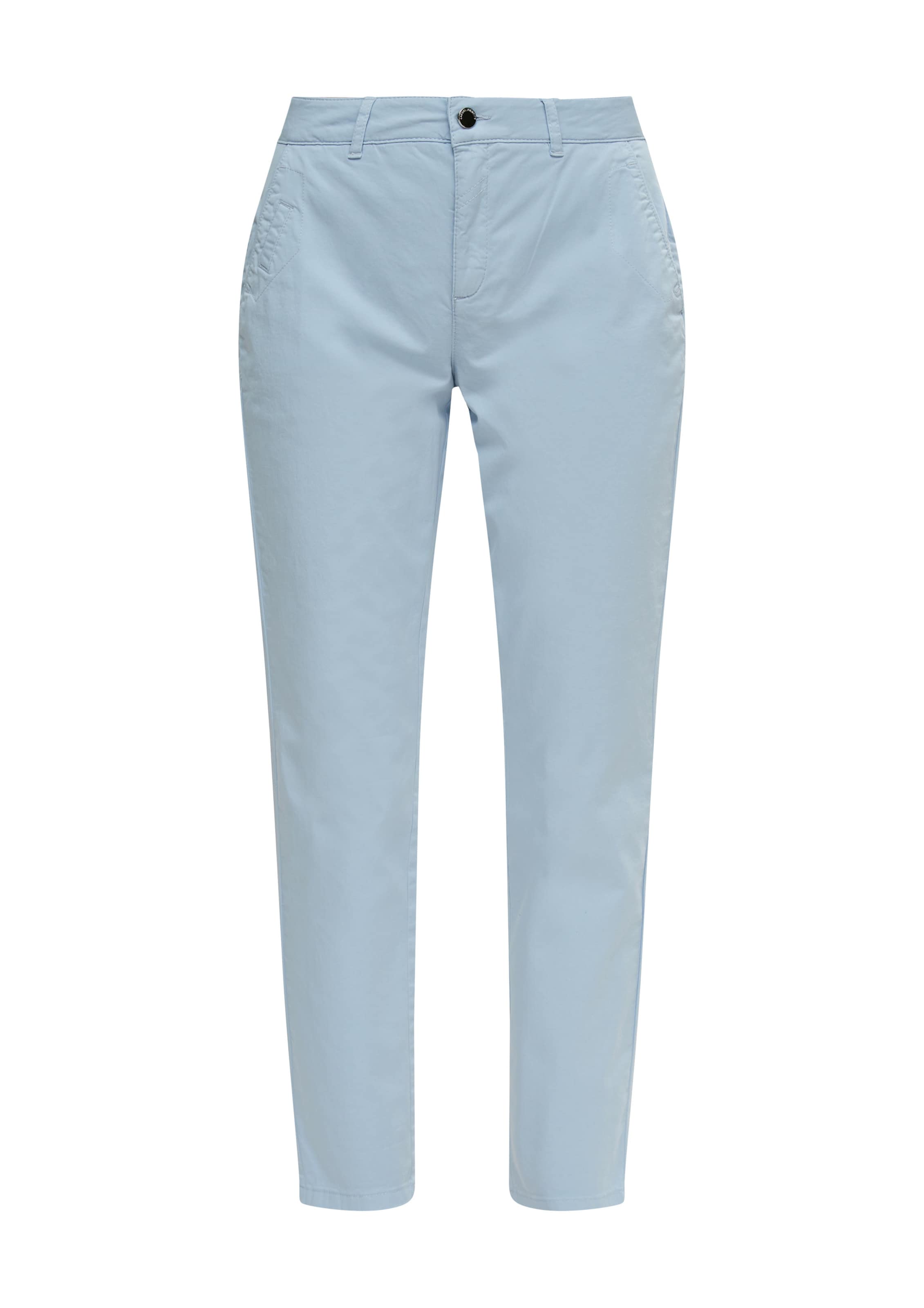 comma casual identity Tapered Hose in Blau: Vorderseite