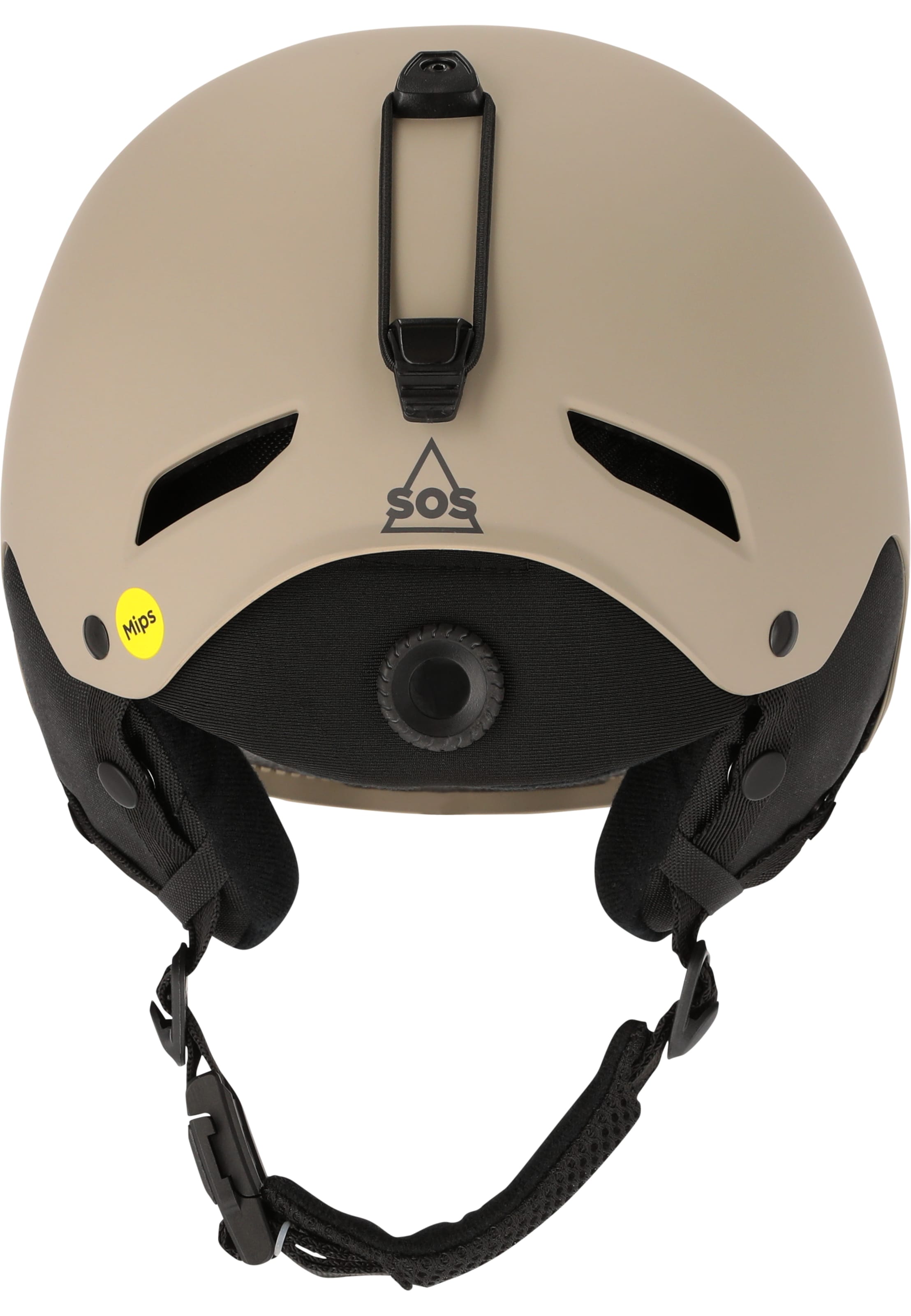 SOS Helm 'Cooper Elite' in Beige