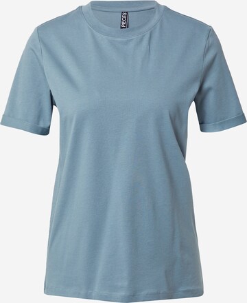 PIECES Shirt 'Ria' in Blue: front