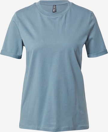 T-shirt 'Ria' PIECES en bleu : devant