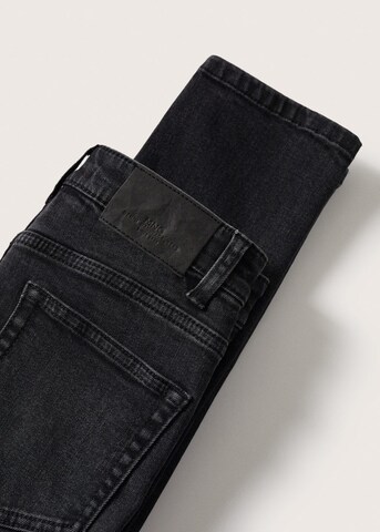 MANGO KIDS Slimfit Jeans in Zwart