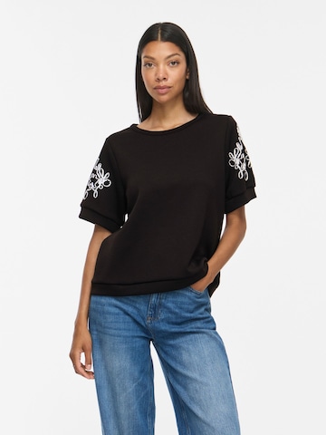 VILA Sweatshirt 'VISiffi' i sort: forside