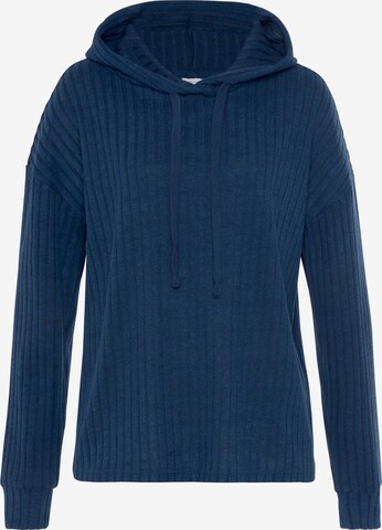 LASCANA Sweatshirt in Blue: front