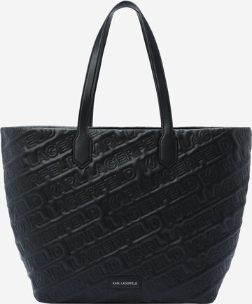 Karl Lagerfeld Shopper 'ESSENTIAL' in Black: front