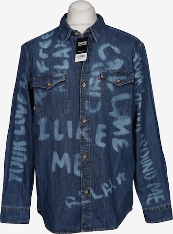 LEVI'S ® Hemd M in Blau: Vorderseite