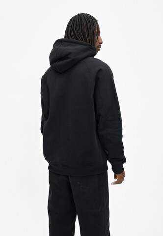 Cleptomanicx Sweatshirt 'Mask' in Black
