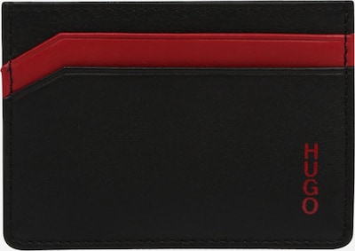 HUGO Portemonnaie 'Subway' in rot / schwarz, Produktansicht