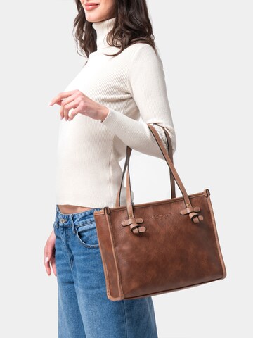 Herling Handtasche 'Isadore' in Braun