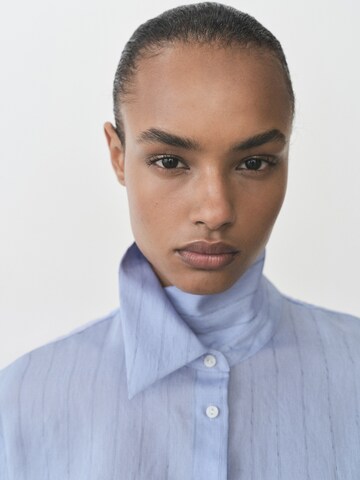 MANGO Bluza 'CORTAZAR' | modra barva