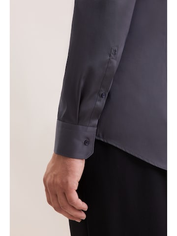 Coupe regular Chemise business 'SMART CLASSICS' SEIDENSTICKER en gris