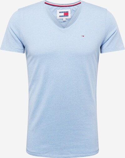 Tommy Jeans T-Shirt 'JASPE' in taubenblau / rot / weiß, Produktansicht
