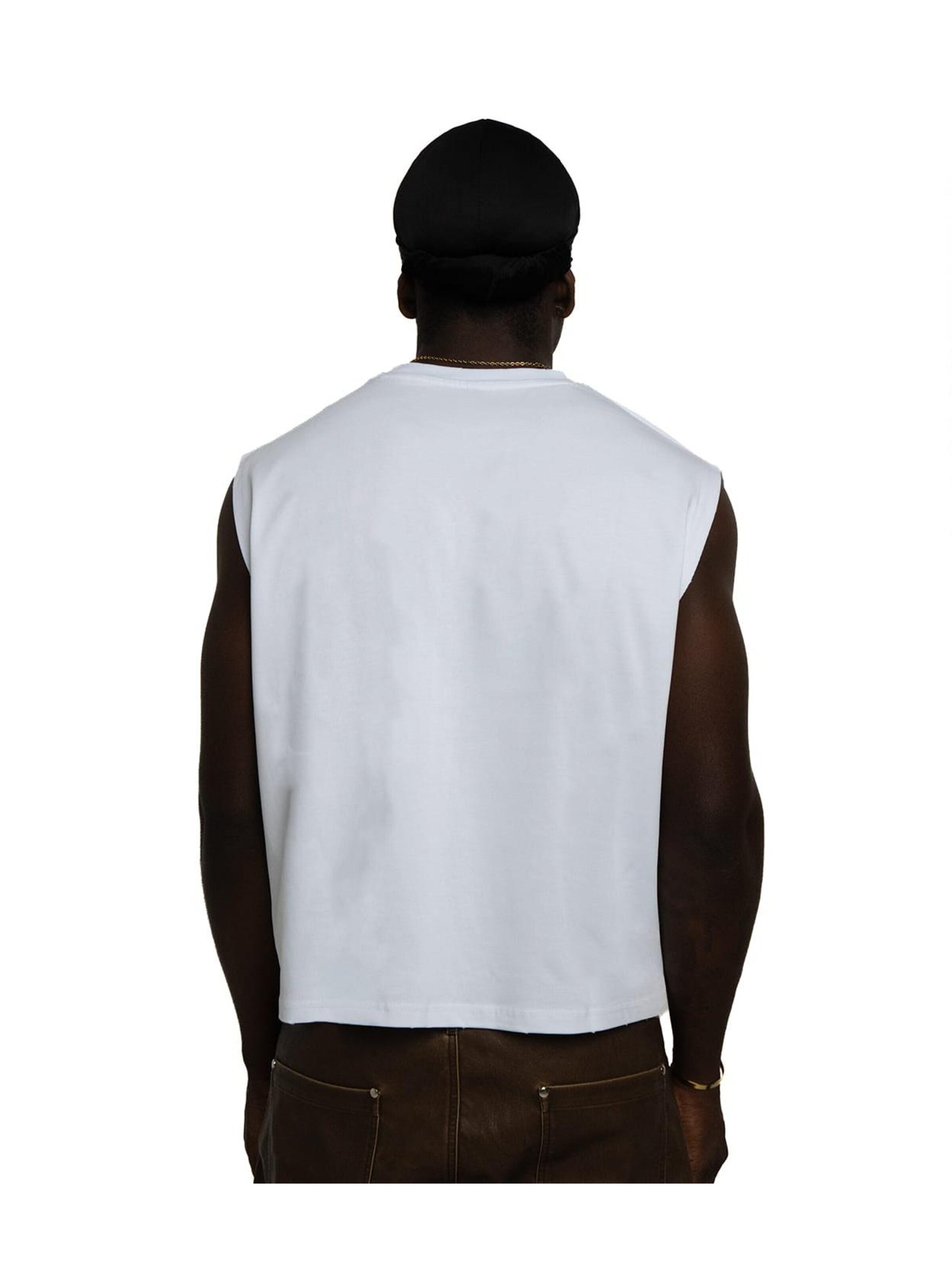 Vemue Shirt 'Eagle Sleeveless Tee White'‌‌‌‌‌‌‌‌ in Weiß