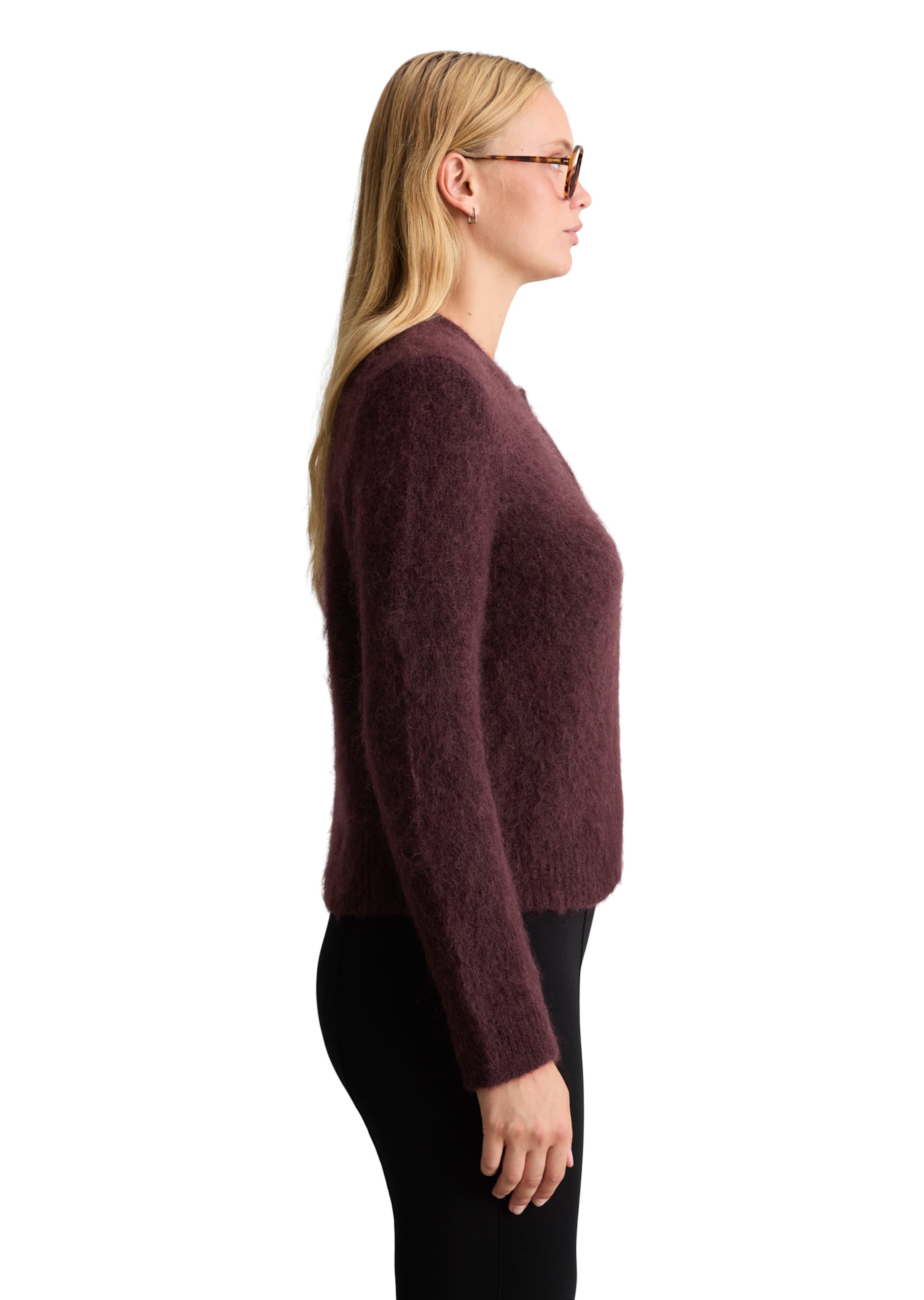 Marc O'Polo DENIM Strickjacke in Rot: Seite