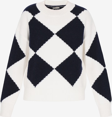 DreiMaster Maritim Πουλόβερ σε μπλε: μπροστά