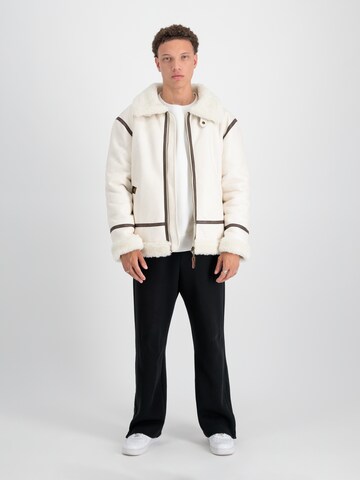 ALPHA INDUSTRIES Winter jacket in White