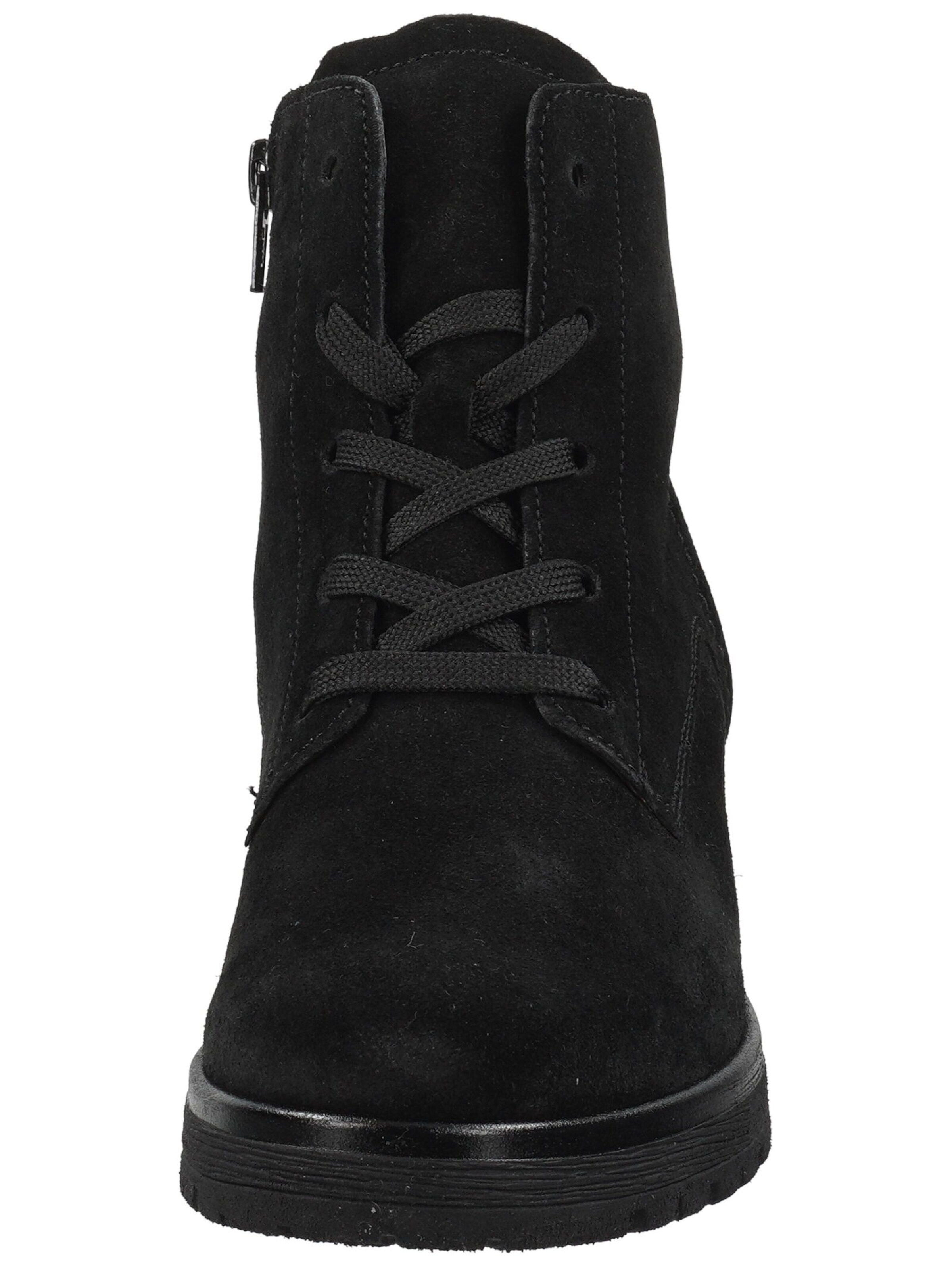 GABOR Schnürstiefelette in Schwarz