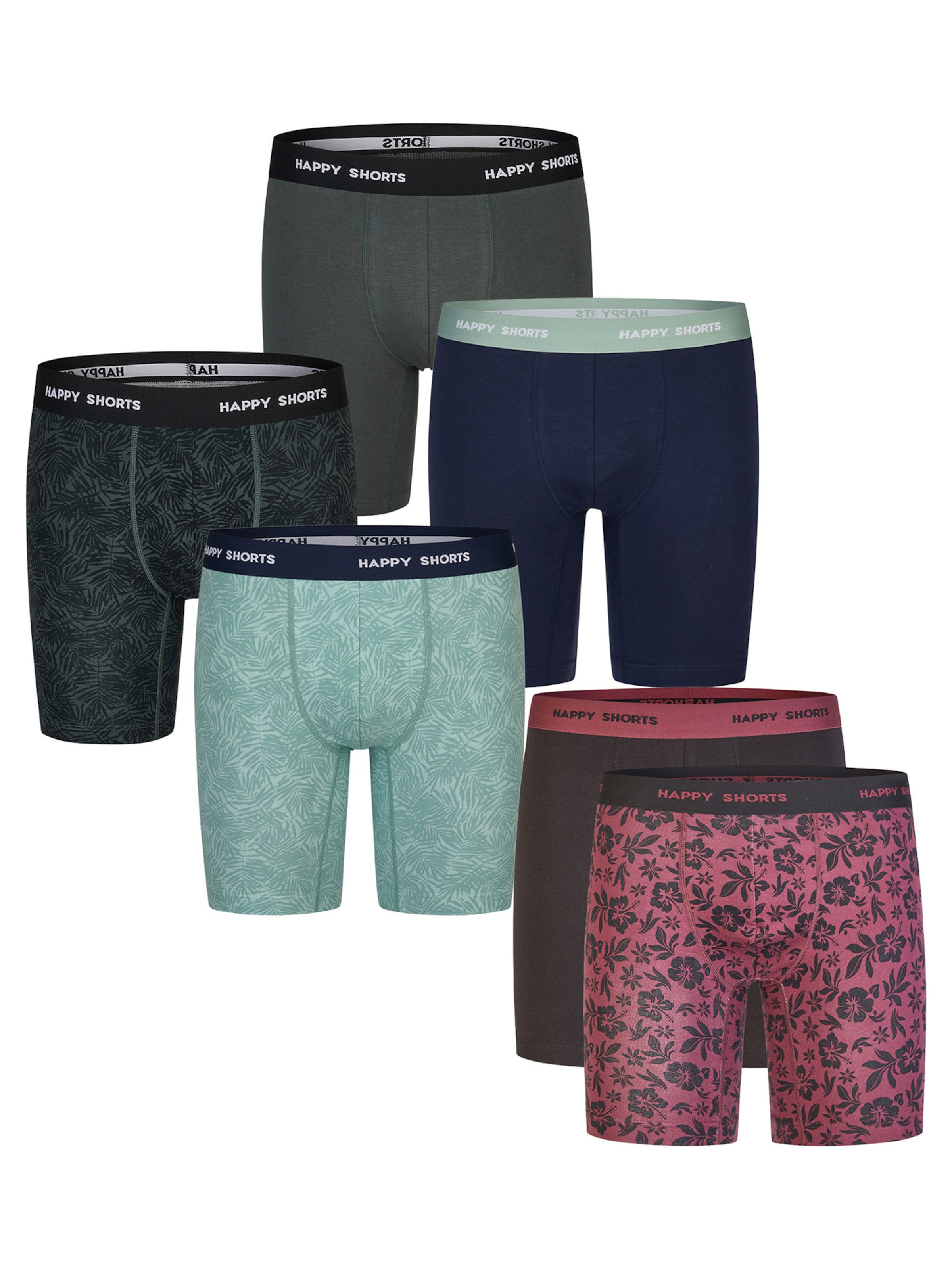 Happy Shorts - Boxers ' Prints ' em azul: frente