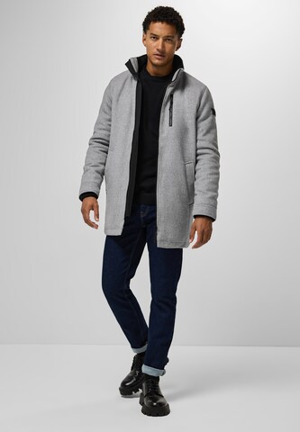 Street One MEN Between-Seasons Coat in Grey