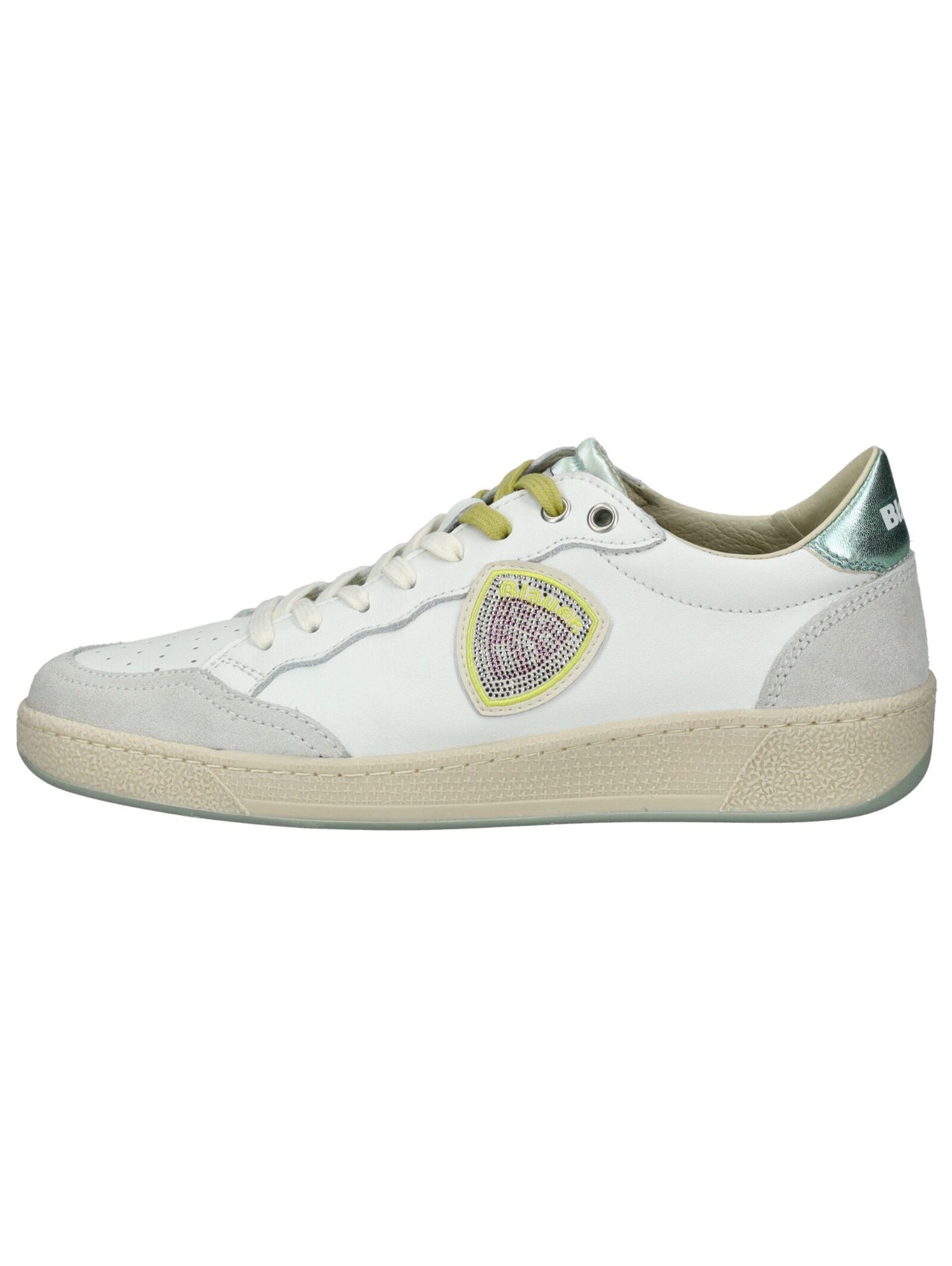 Baskets basses Blauer.USA en blanc