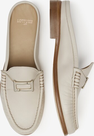 Mule LOTTUSSE en blanc