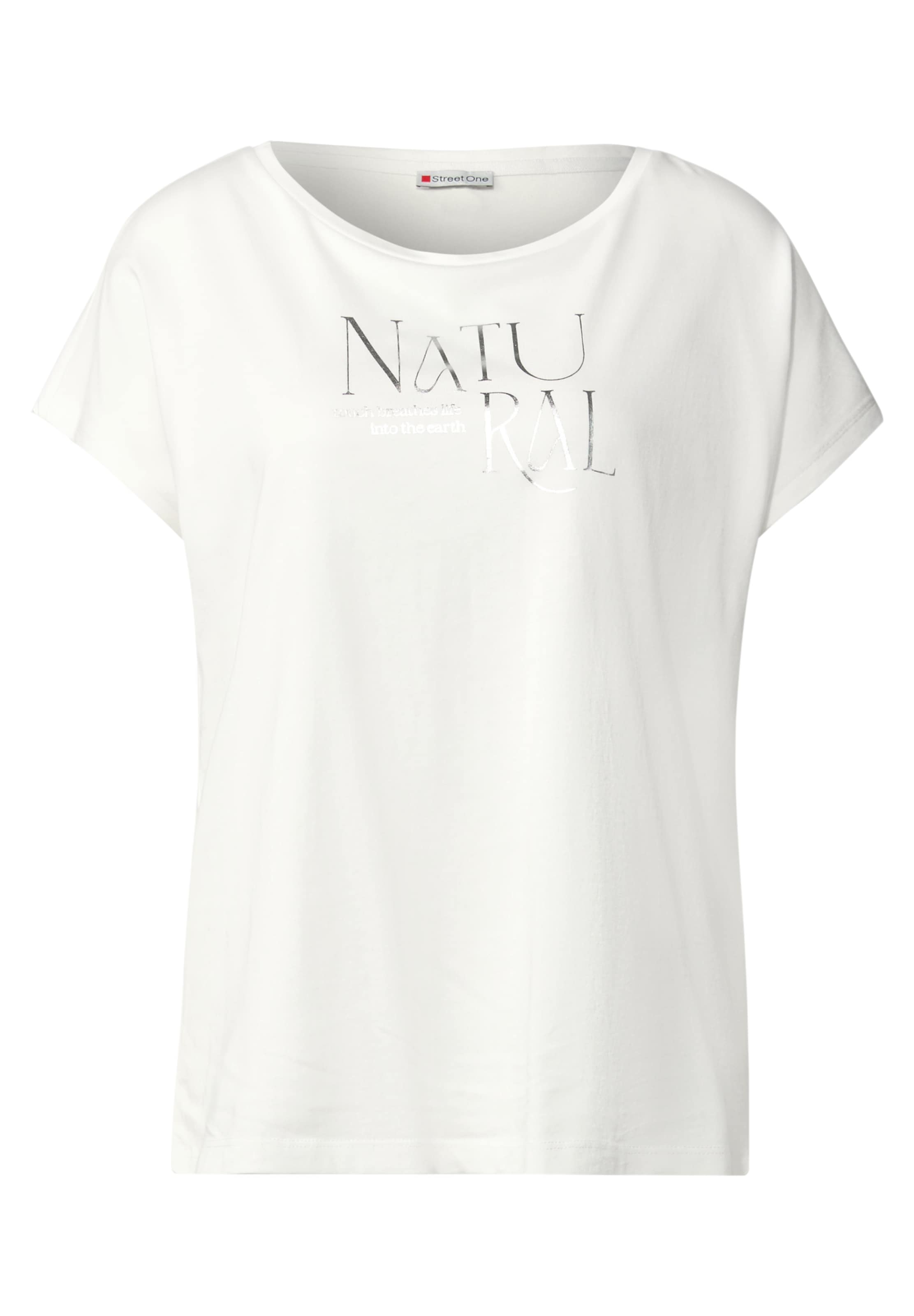 STREET ONE Shirt in White: front