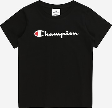 Champion Authentic Athletic Apparel Shirt in Zwart: voorkant