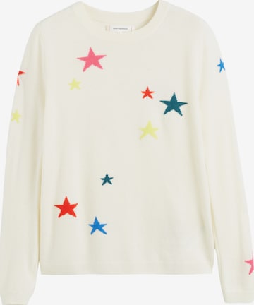 Chinti & Parker Pullover 'Star' i beige: forside