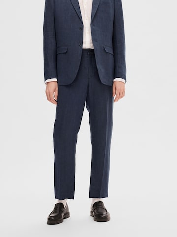 SELECTED HOMME Regular Pantalon 'Will' in Blauw: voorkant