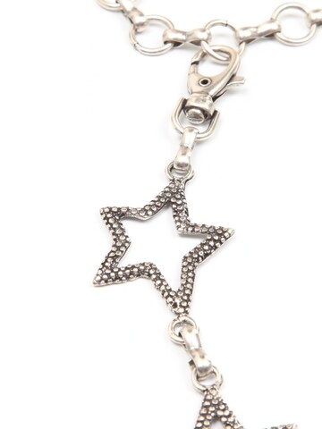 COLLEZIONE ALESSANDRO Belt 'Star' in Silver