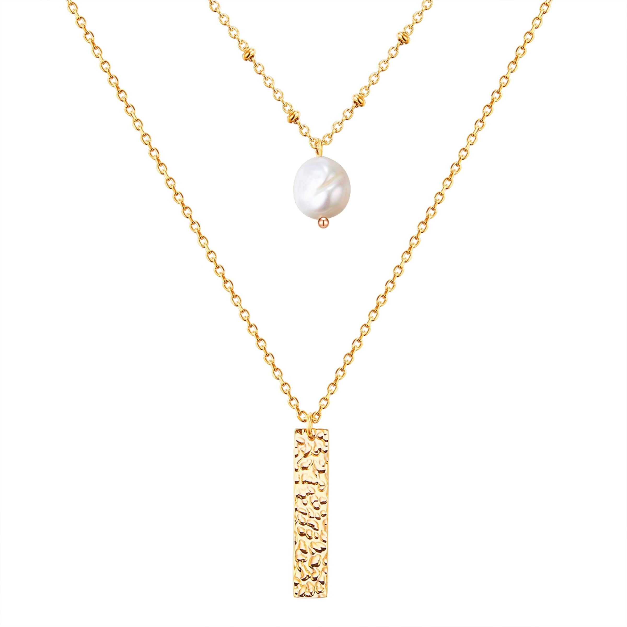 Valero Pearls Ketting in Goud