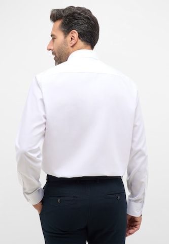 ETERNA Comfort fit Button Up Shirt in White