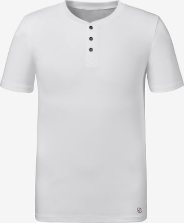 T-Shirt s.Oliver en blanc : devant