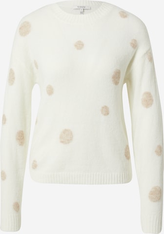 b.young Pullover 'Martine' in Weiß: front