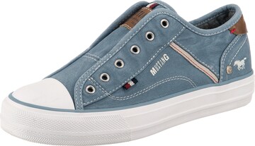 MUSTANG Sneakers laag in Blauw: voorkant