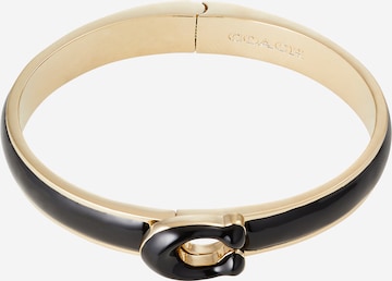 COACH - Pulsera en negro: frente