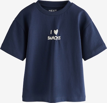 Next Shirt in Blue: front