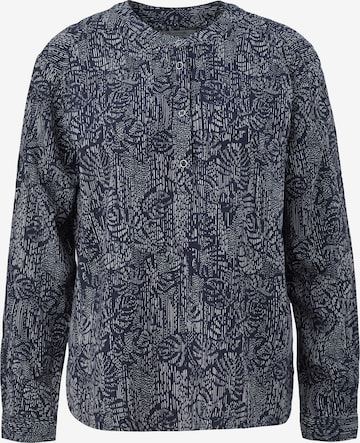 comma casual identity Blouse in Blauw: voorkant