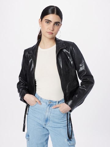 FREAKY NATION Between-Season Jacket 'Evi' in Black: front