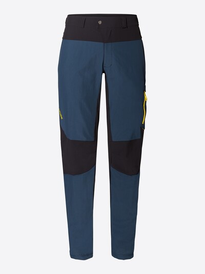 VAUDE Outdoorhose 'Qimsa' in blau / schwarz, Produktansicht